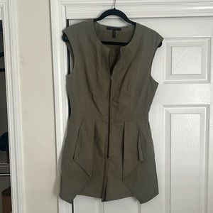BCBG MaxAzria green playsuit/romper, medium